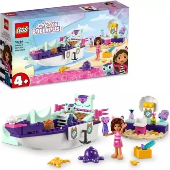 Конструктор пластиковый Lego Gabby Корабль, 88 деталей