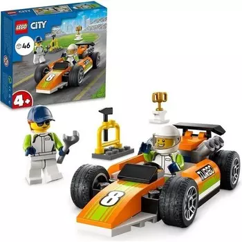 Конструктор пластиковый Lego Гоночная машинка, 46 деталей
