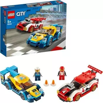 Конструктор пластиковый Lego Гоночные машинки