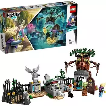 Конструктор пластиковый Lego Hidden Side Тайна кладбища