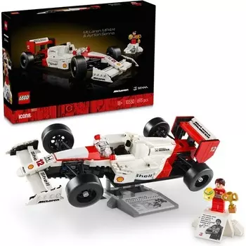 Конструктор пластиковый Lego Icons Автоконструктор Mclaren Mp4/4, 693 детали