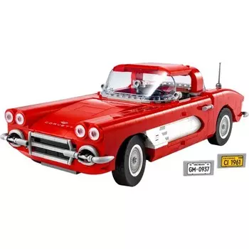 Конструктор пластиковый Lego Icons Корвет, 1210 деталей