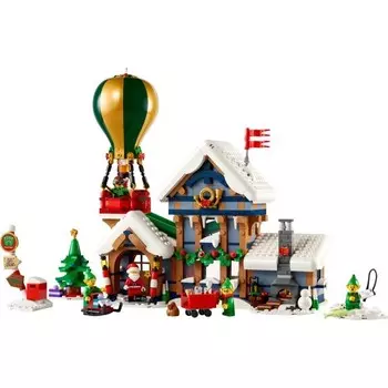 Конструктор пластиковый Lego Icons Почта санты, 1440 деталей