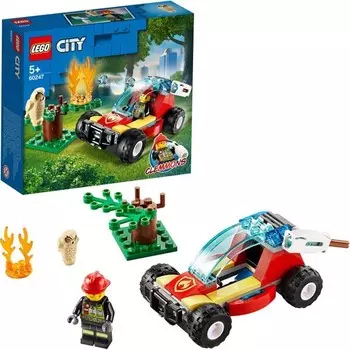 Конструктор пластиковый Lego Лесной пожар
