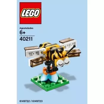 Конструктор пластиковый Lego Мини пчела