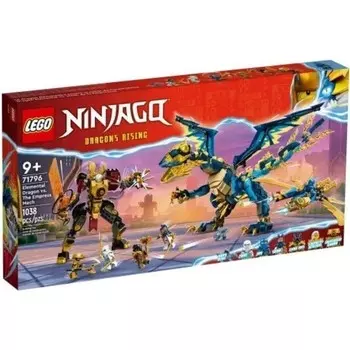 Конструктор пластиковый Lego Ninjago Дракон против робота императрицы, 1038 деталей