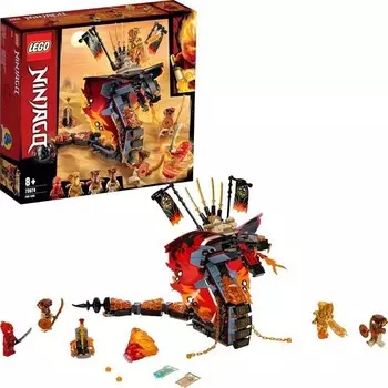 Конструктор пластиковый Lego Ninjago Огненный зуб, 463 детали