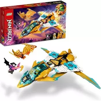 Конструктор пластиковый Lego Ninjago Самолет Зейна, 258 деталей