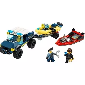 Конструктор пластиковый Lego Полицейский катер