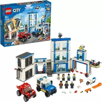 Конструктор пластиковый Lego Полицейский участок