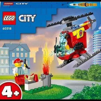Конструктор пластиковый Lego Пожарный вертолет
