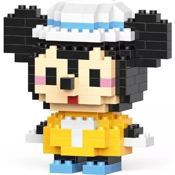 Конструктор пластиковый Lego Pustaty Мышонок, черный / белый