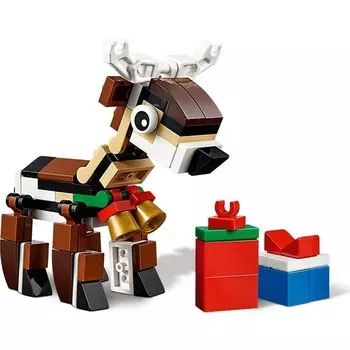 Конструктор пластиковый Lego Рождественский олень