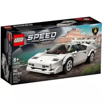 Конструктор пластиковый Lego Speed Champions Lamborghini Countach, 262 детали