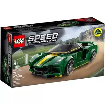 Конструктор пластиковый Lego Speed champions Lotus Evija, 247 деталей