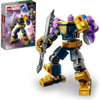 Конструктор пластиковый Lego Super Heroes Танос, 113 деталей