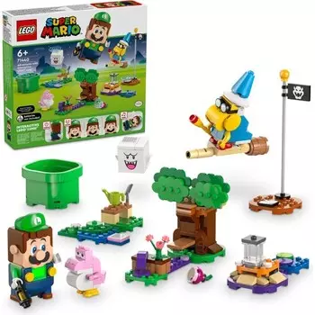 Конструктор пластиковый Lego Super Mario Марио с Луиджи, 210 деталей