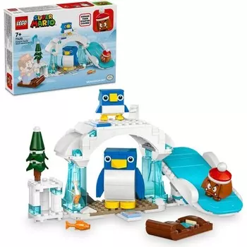 Конструктор пластиковый Lego Super Mario Penguin Family Snow Adventure, 228 деталей