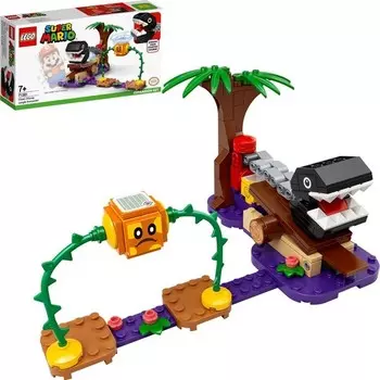Конструктор пластиковый Lego Super Mariochain Chomp Джунгли, 160 деталей