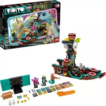 Конструктор пластиковый Lego Vidiyo Punk Пиратский корабль, 615 деталей