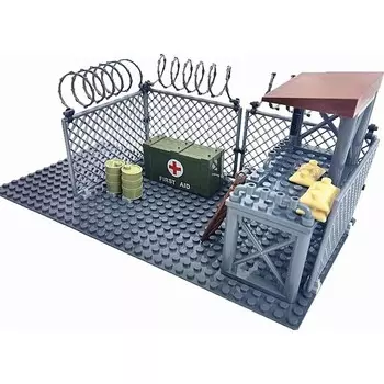 Конструктор пластиковый Liscop Военные блоки