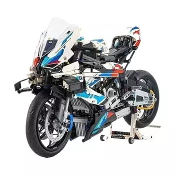 Конструктор пластиковый Listing1 Yigzag Мотоцикл BMW m1000rr, 1920 деталей