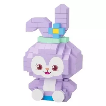 Конструктор пластиковый Louis1 Мультгерои, фиолетовый