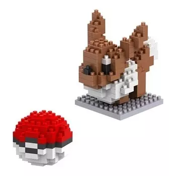 Конструктор пластиковый Louis1 Pokemon Particle, 216 деталей