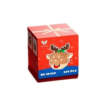 Конструктор пластиковый Love Home Mery Christmas Олень, 354 детали