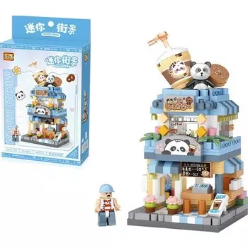 Конструктор пластиковый Loz Caf Panda, 410 деталей