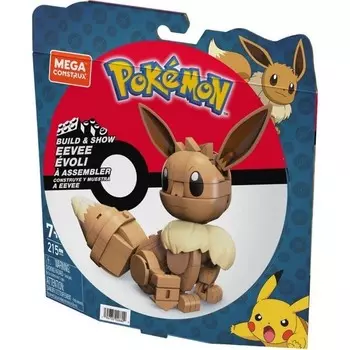 Конструктор пластиковый Mattel Pokemon Mega Иви, 215 деталей