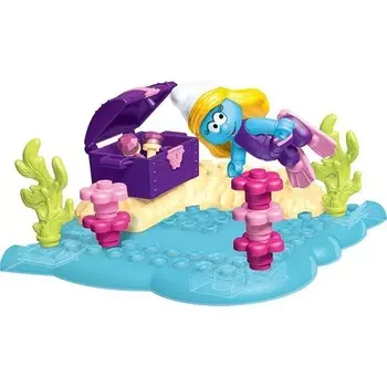 Конструктор пластиковый Mega Bloks Смурфики