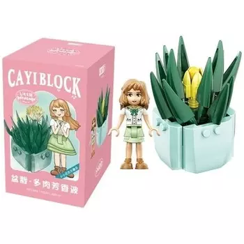 Конструктор пластиковый Papajack Cayi Цветы