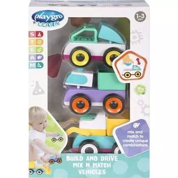 Конструктор пластиковый Playgro Собирай и управляй