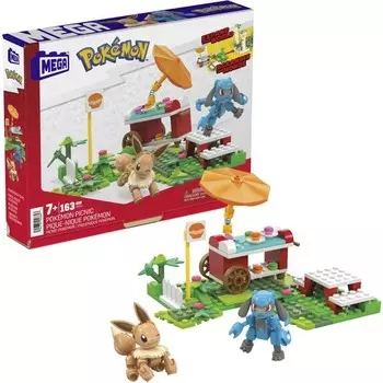 Конструктор пластиковый Pokemon Набор для пикника, 163 детали