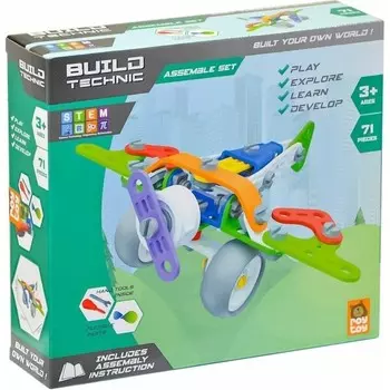 Конструктор пластиковый Roy Toys Самолет