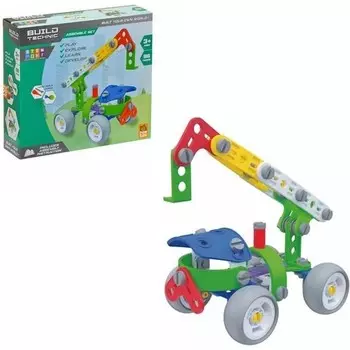 Конструктор пластиковый Roy Toys Транспорт, 96 деталей
