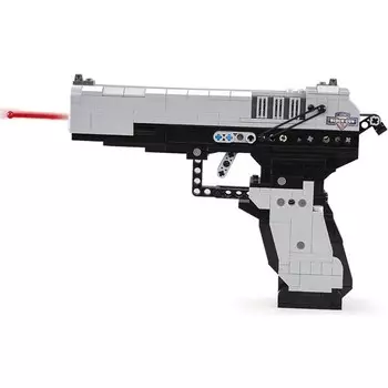Конструктор пластиковый Skyzeda Desert Eagle mk23 Военная винтовка, 412 деталей