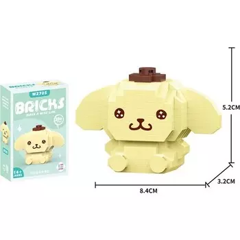 Конструктор пластиковый Syn Iletiim Hello Kitty, 234 детали