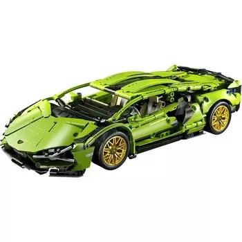 Конструктор пластиковый Tcherchi Спортивный автомобиль, 1280 деталей