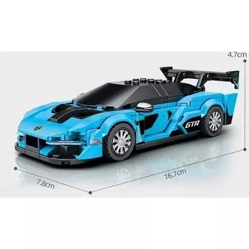 Конструктор пластиковый Telmba Sembo Суперкар, 237 деталей