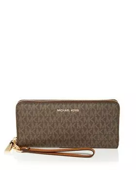 Континентальный кошелек Jet Set Travel Michael Kors, цвет Brown