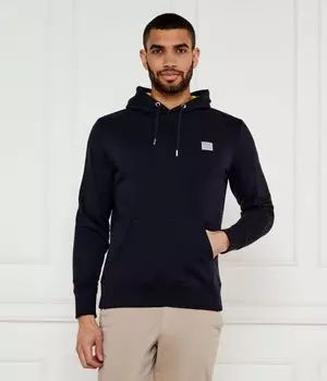 Контрастный свитер Regular fit Gant, синий