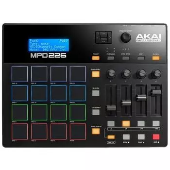 Контроллер Akai MPD-226 с пэдами