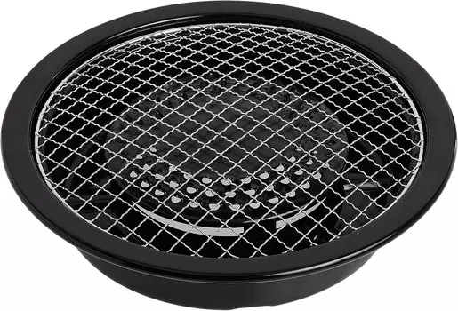 Корейская посуда Iwatani Сковорода-гриль Aburi Stove Top, черная, (CB-P-AM3), Black