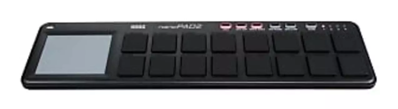 Korg nanoPAD2 — черный Тонкий USB-MIDI-контроллер Korg nanoSERIES2, J-08 NANOPAD2BK