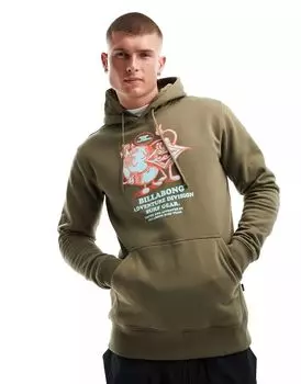 Коричневая худи Billabong Take Care