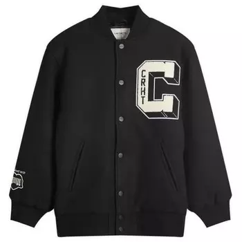 Коричневая утиная куртка Carhartt Wip, черный