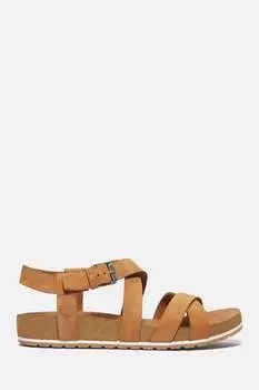 Коричневые босоножки Malibu Waves с ремешком на щиколотке Timberland, коричневый