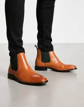 Коричневые ботинки челси Gianni Feraud